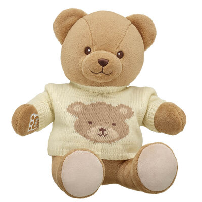 Baby Brown Teddy Bear Knit Jumper Gift Set