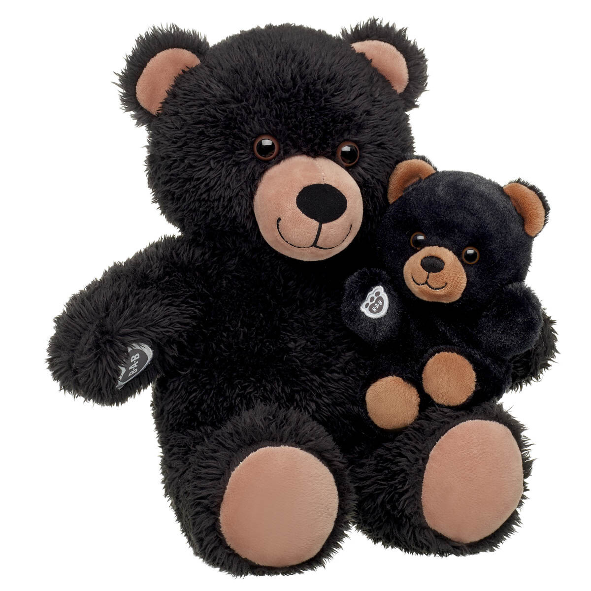 Small black teddy bear discount