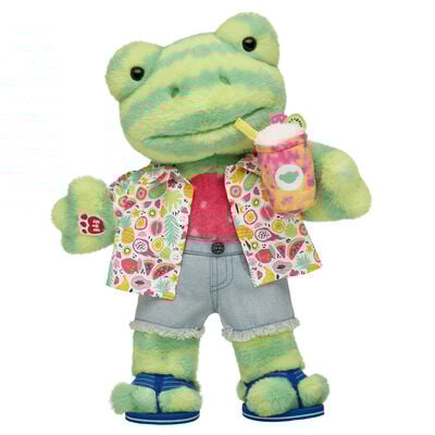 Watermelon Frog Soft Toy Smoothie Gift Set
