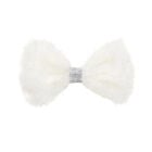White Fur Bow