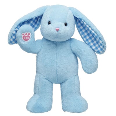 Blue Gingham Pawlette&trade; Bunny Plush