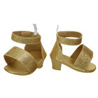 Gold Strap Heels 