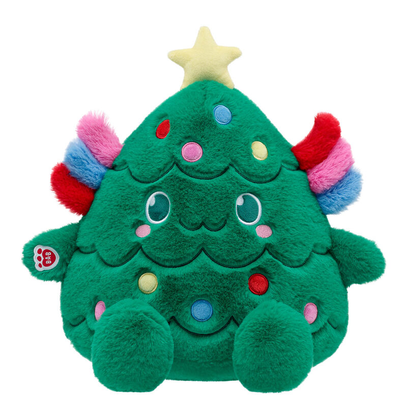 Festive Fir Axolotl Mashimal Plush by Build-A-Bear