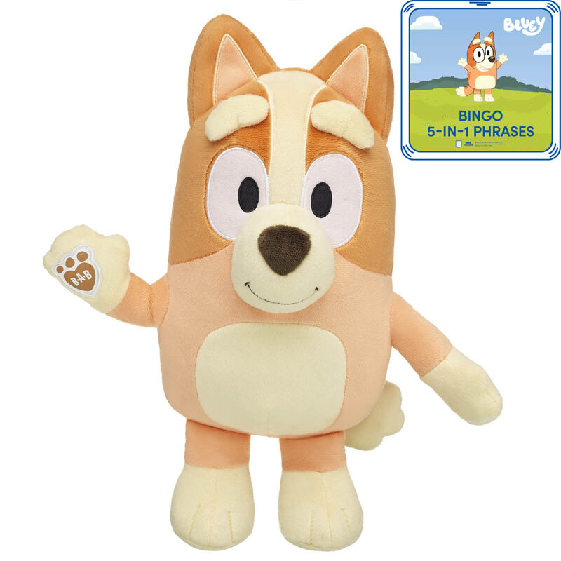 Bingo Plush Puppy with 5-in-1 Phrases - Build-A-Bear Workshop&reg;