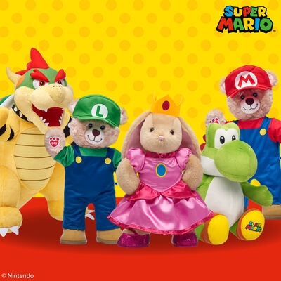 Super Mario&trade; Happy Hugs Teddy Bear Mario Gift Set