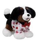 Promise Pets Bernese Mountain Dog Stuffed Animal Valentine's Day Gift Set plush by Build-A-Bear