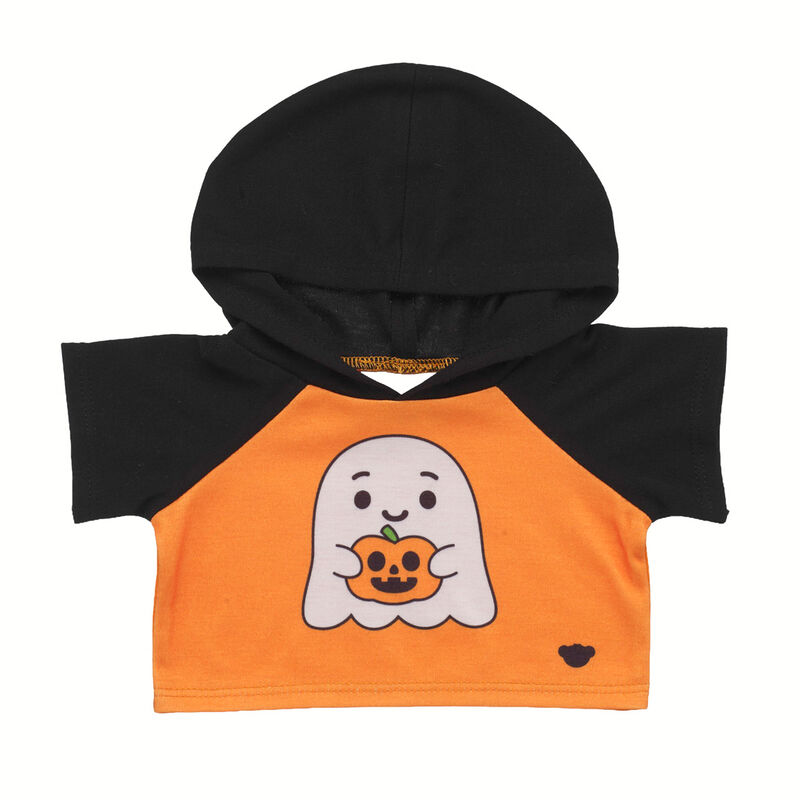 Pumpkin Ghost Hoodie by Build-A-Bear