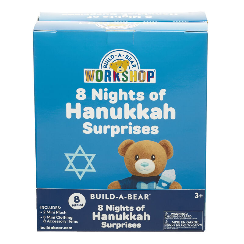 8 Nights of Hanukkah Surprises - Includes 8 Pieces - Build-A-Bear Workshop&reg;