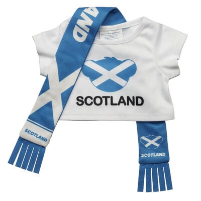 Scotland Scarf and T-Shirt Set
