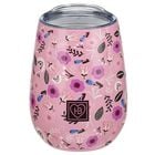 10 oz. Floral Wine Tumbler
