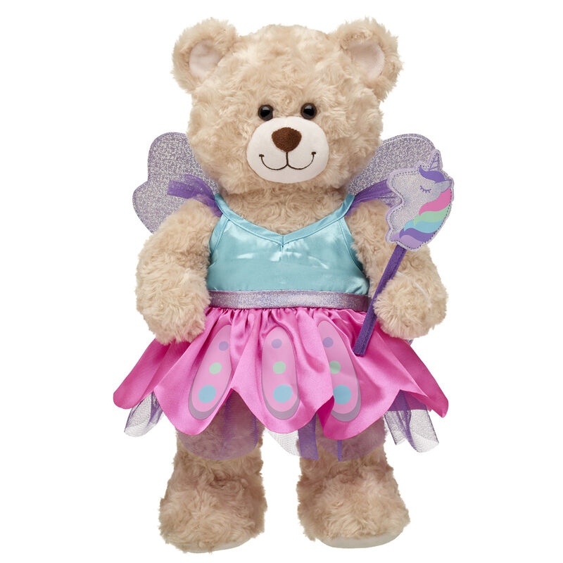 Fairy Dress with Wings and Unicorn Wand - Build-A-Bear Workshop&reg;