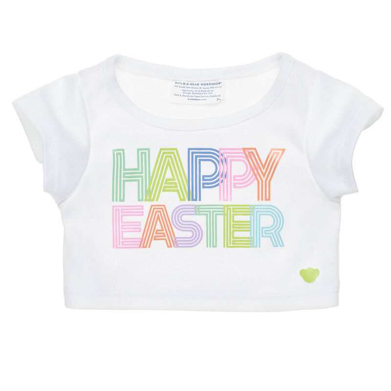 Happy Easter T-Shirt for Stuffed Animals - Build-A-Bear Workshop&reg;