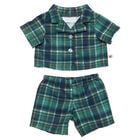 Green Plaid PJ Set for Stuffed Animals - Build-A-Bear Workshop&reg;