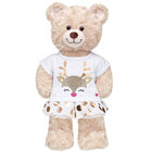 Sequin Reindeer Skirt Set