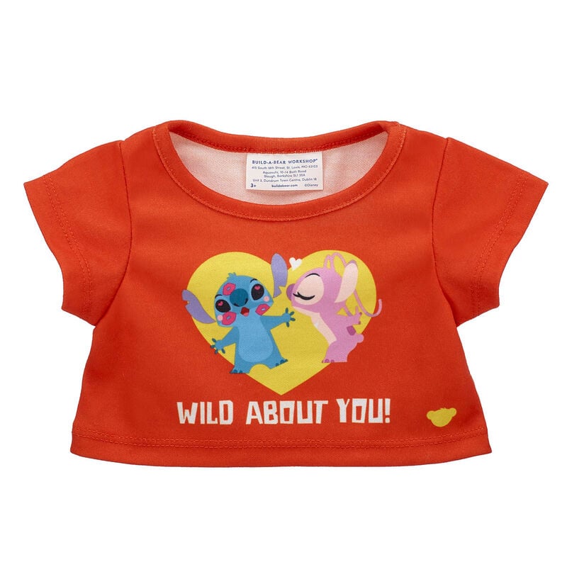 Disney Stitch and Angel T-Shirt for Plush Toys - Build-A-Bear Workshop®