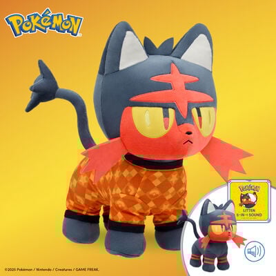 Pok&eacute;mon Litten Plush Bundle