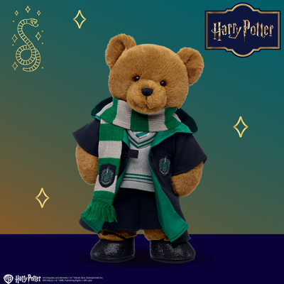 HARRY POTTER&trade; Teddy Bear SLYTHERIN&trade; Gift Set with Scarf