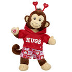 Smiley Monkey Stuffed Animal Heart Boxers Gift Set - Build-A-Bear Workshop&reg;