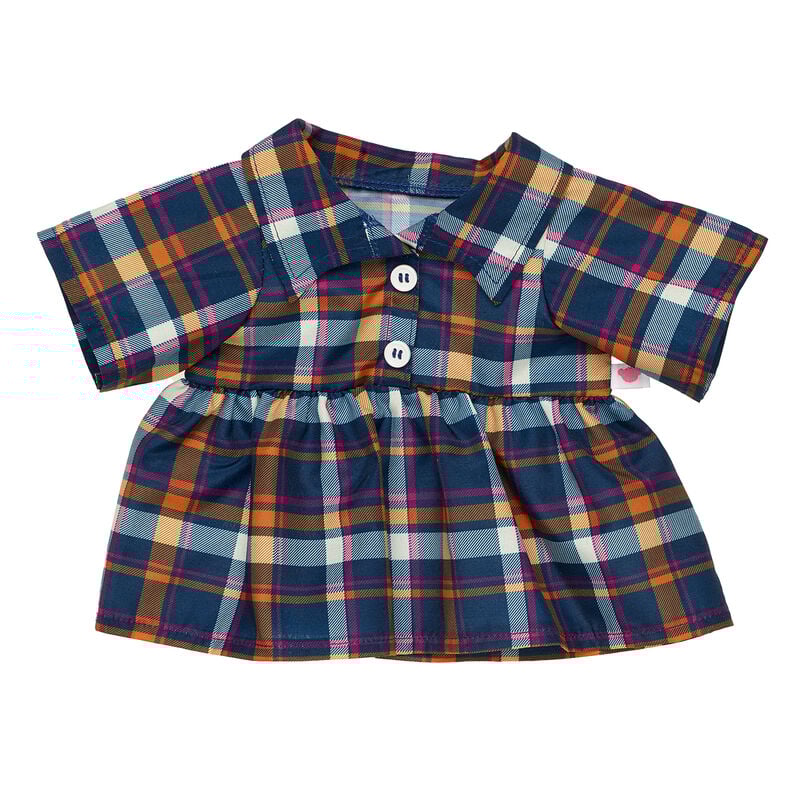 Plaid Shirt Dress Accessory - Shop Online at Build-A-Bear®