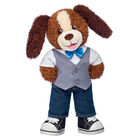 Playful Pup Vest & Bow Tie Gift Set
