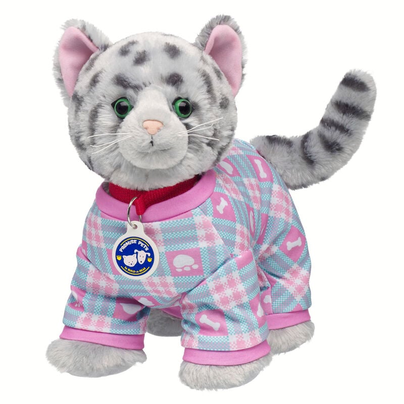 Promise Pets Ocicat Stuffed Animal PJs Gift Set plush by Build-A-Bear