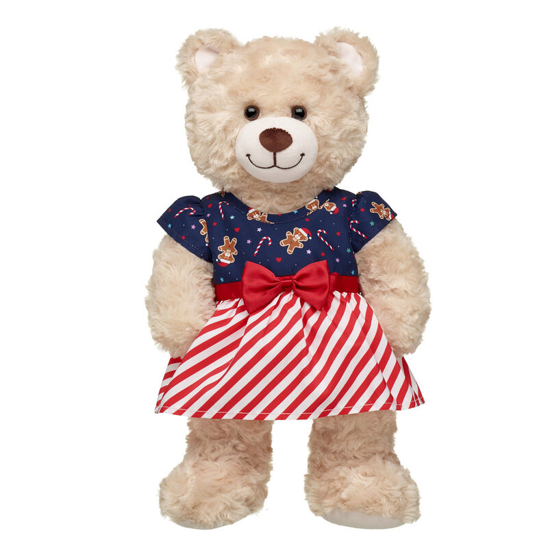 Gingerbread Bear Dress for Stuffed Animals - Build-A-Bear Workshop&reg;