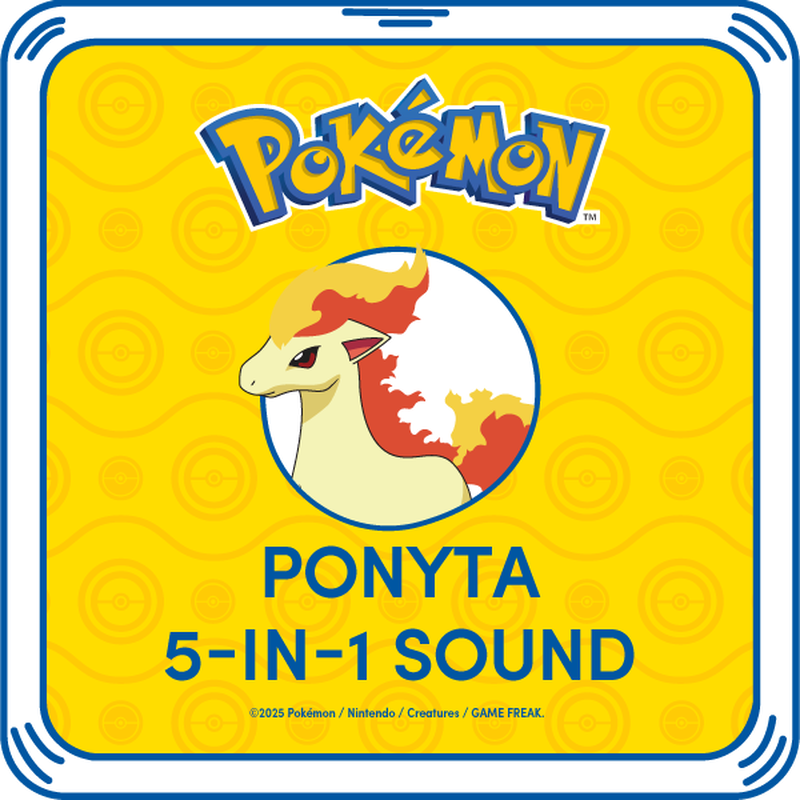 Pok&eacute;mon Ponyta 5-in-1 Sound by Build-A-Bear