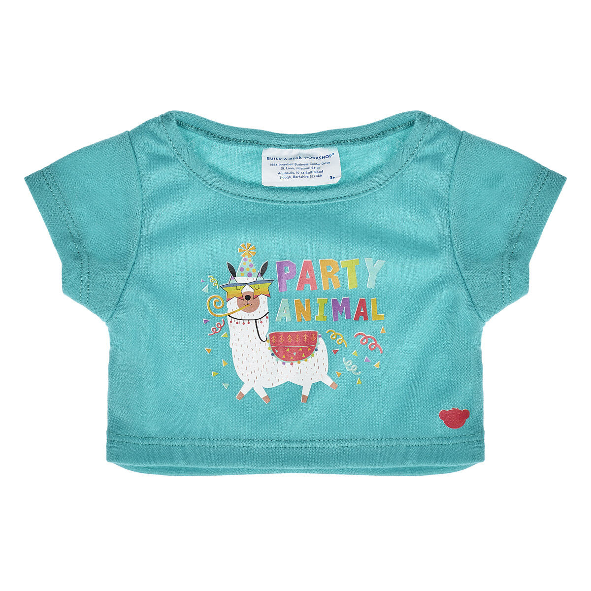 Party Animal T Shirt for Stuffed Animals Shop Now at Build A Bear