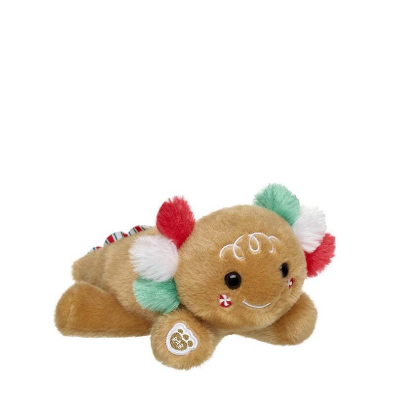 Build-A-Bear Mini Beans Gingerbread Axolotl | Build-A-Bear