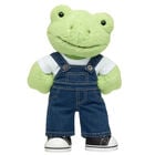 Spring Green Frog Overalls Gift Set