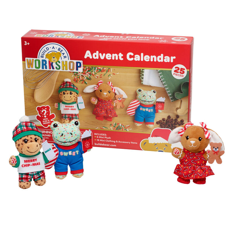 Advent Calendar - Includes 25 Pieces! by Build-A-Bear