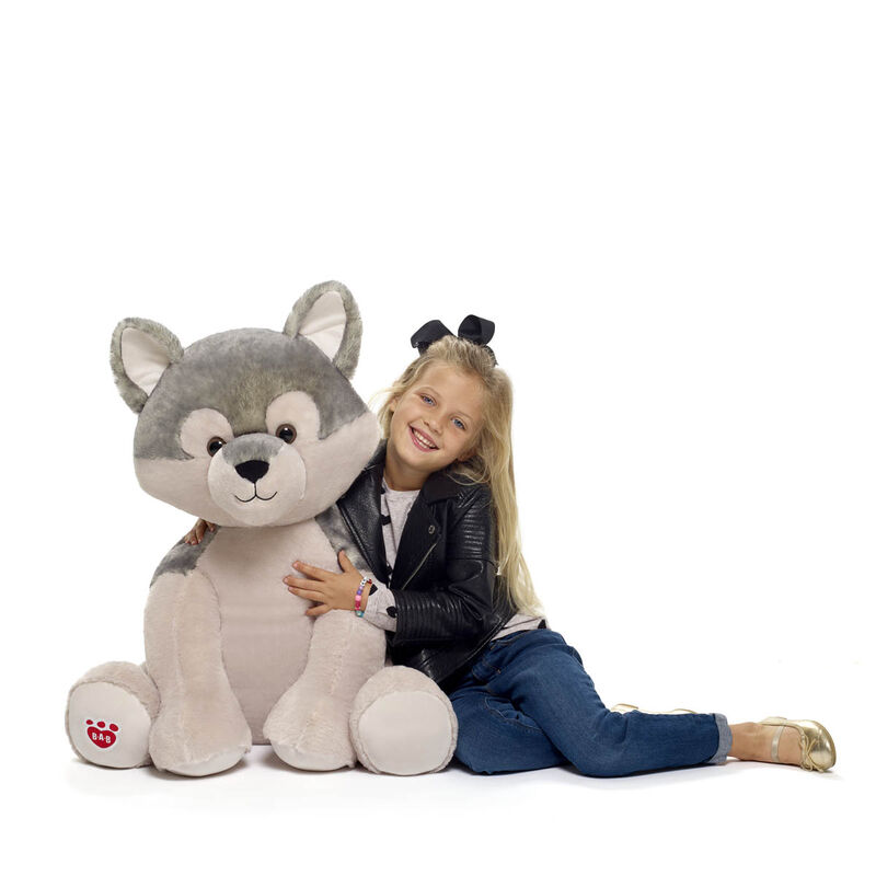 Giant Wolf Pup Plush Toy - Shop Online at Build-A-Bear®