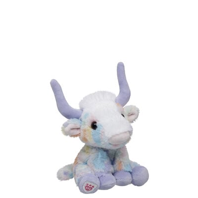 Build-A-Bear Mini Beans&reg; Spring Pastures Highland Cow Soft Toy