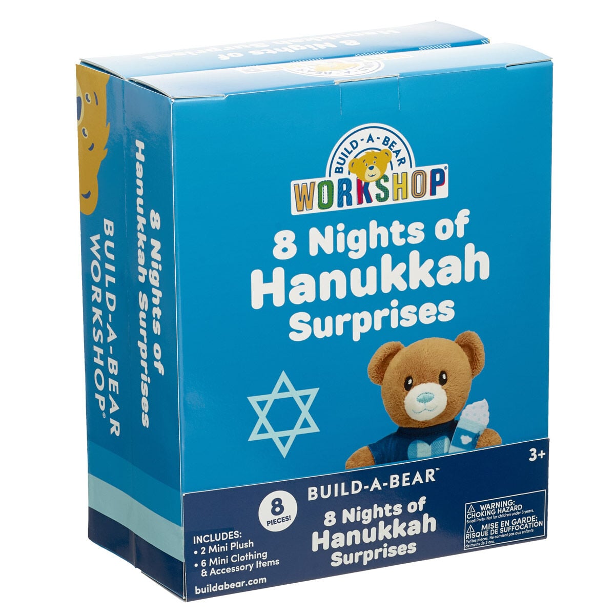 8 Nights of Hanukkah Surprises - Includes 8 Pieces | Build-A-Bear®