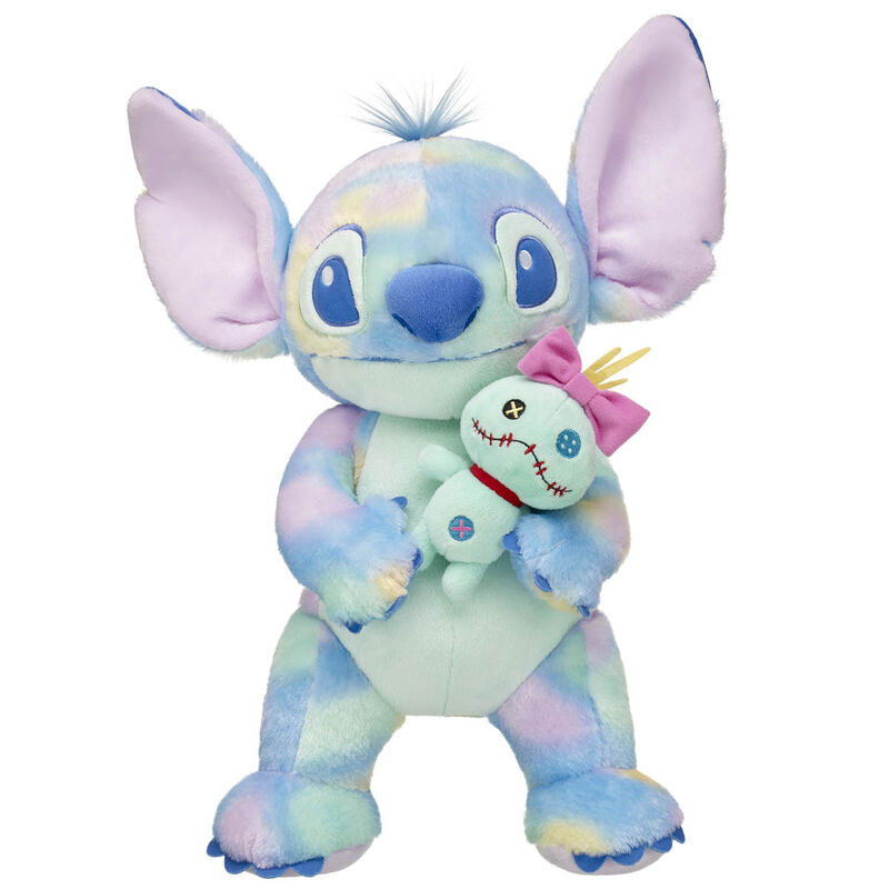 Disney Spring Tie-Dye Stitch Plush Scrump Gift Set - Build-A-Bear Workshop&reg;