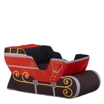 "Glisten and the Merry Mission" Santa's Sleigh Plush 