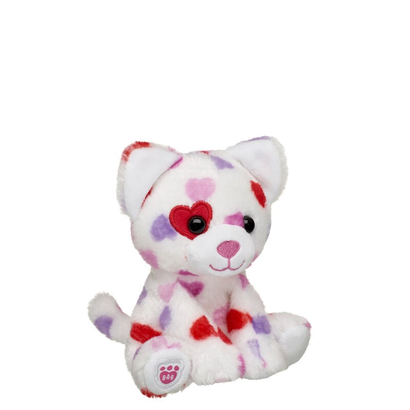 Mini Beans Be Mine Valentine Cat Plush - Build-A-Bear Workshop&reg;