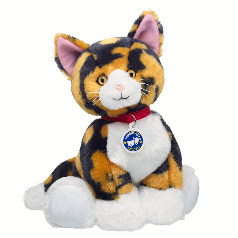 Promise Pets Calico Stuffed Animal plush by Build-A-Bear