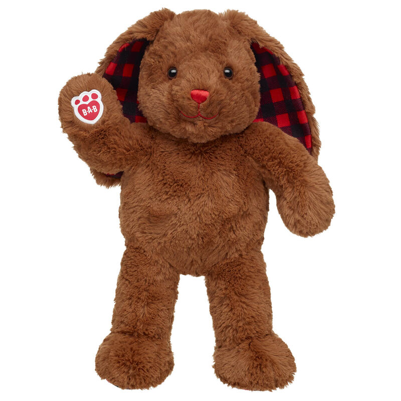Buffalo Check Pawlette Bunny Soft Toy - Build-A-Bear Workshop®