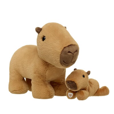 Capybara Soft Toy & & Build-A-Bear Mini Beans® Gift Set