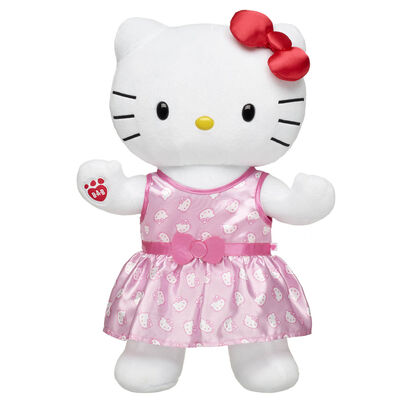 Sanrio&reg; Red Bow Hello Kitty&reg; Plush Pink Dress Gift Set