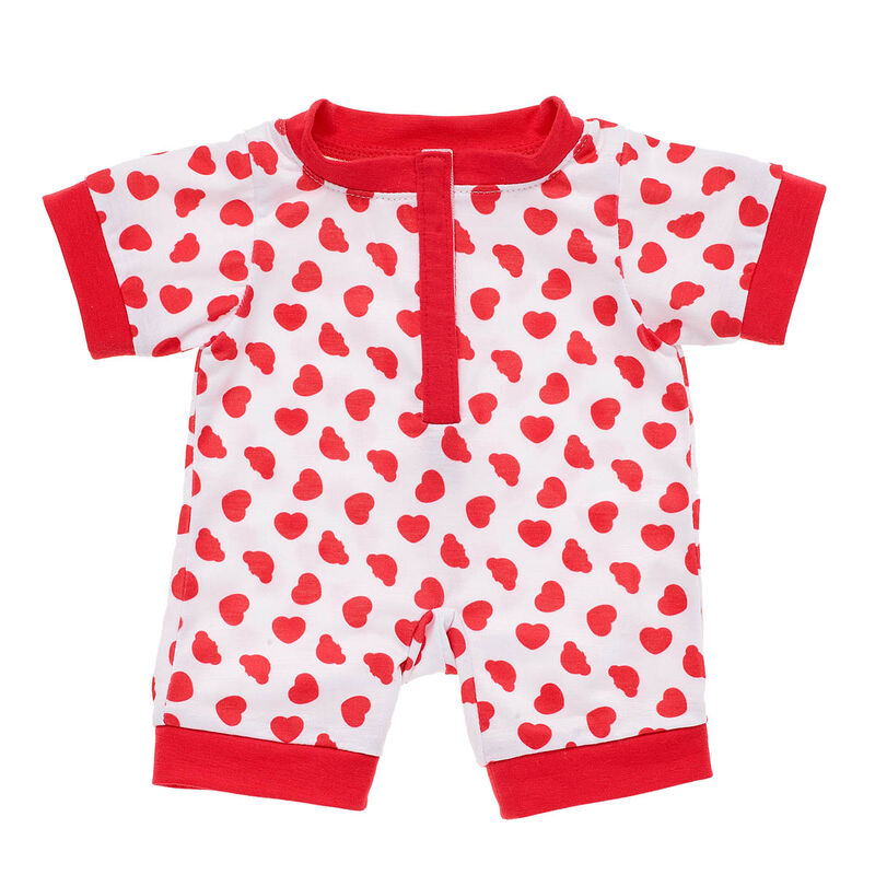 Red Hearts Pajama Sleeper
