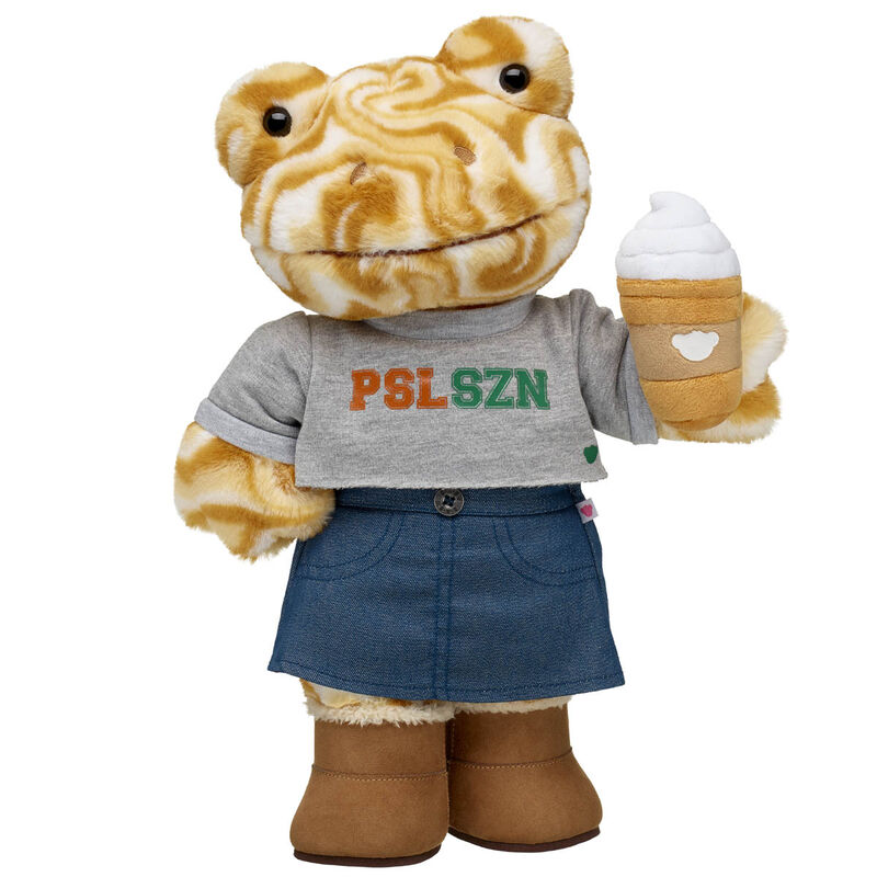 Online Exclusive Frappe Frog Soft Toy PSL SZN Gift Set - Build-A-Bear Workshop&reg;