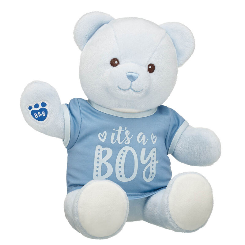 Baby Blue Teddy Bear "It's a Boy" Gift Set - Build-A-Bear Workshop&reg;