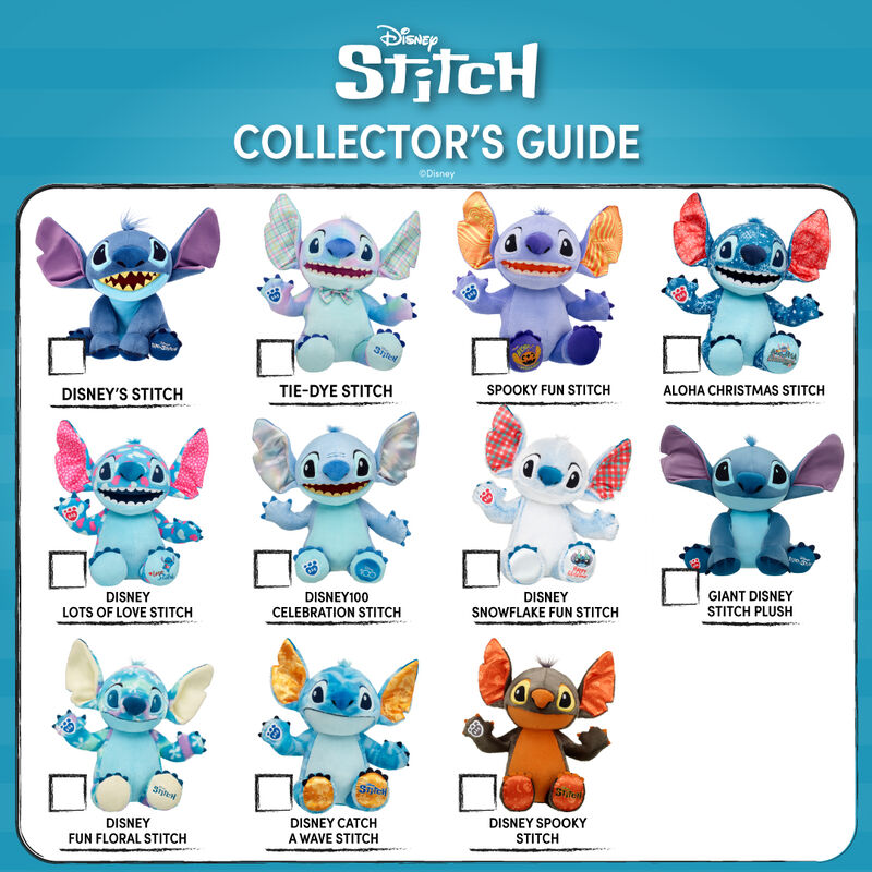 Disney Spooky Stitch Plush Toy - Build-A-Bear Workshop&reg;