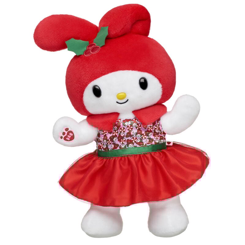 Online Exclusive Sanrio&reg; Hello Kitty&reg; and Friends Merry My Melody&trade; Plush with Holiday Dress - Build-A-Bear Workshop&reg;