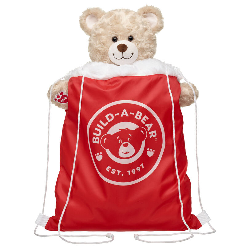 Santa Hat Toy Bear Carrier - Build-A-Bear Workshop®