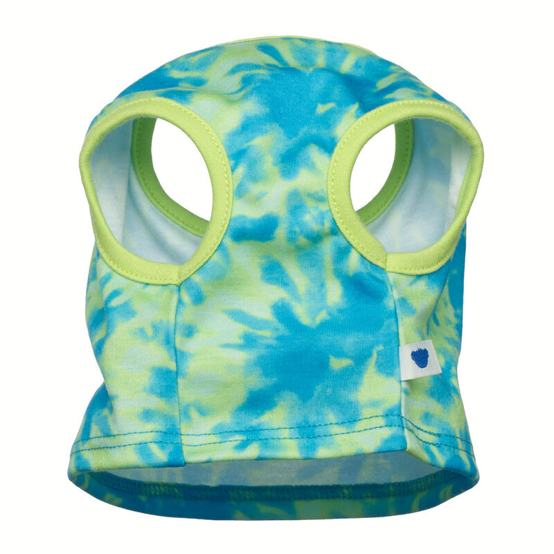 Blue and Green Tie-Dye Tank by Build-A-Bear