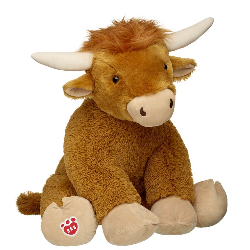 Giant Shaggy Highland Cow Stuffed Animal - Build-A-Bear Workshop&reg;