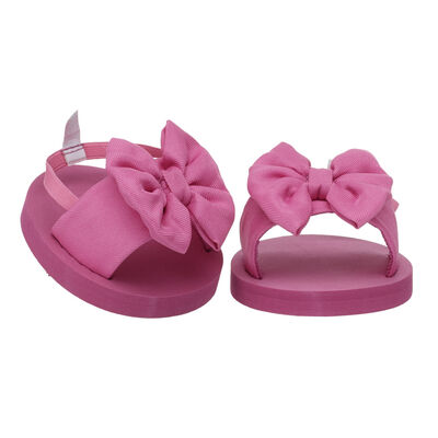 Pink Bow Sandals